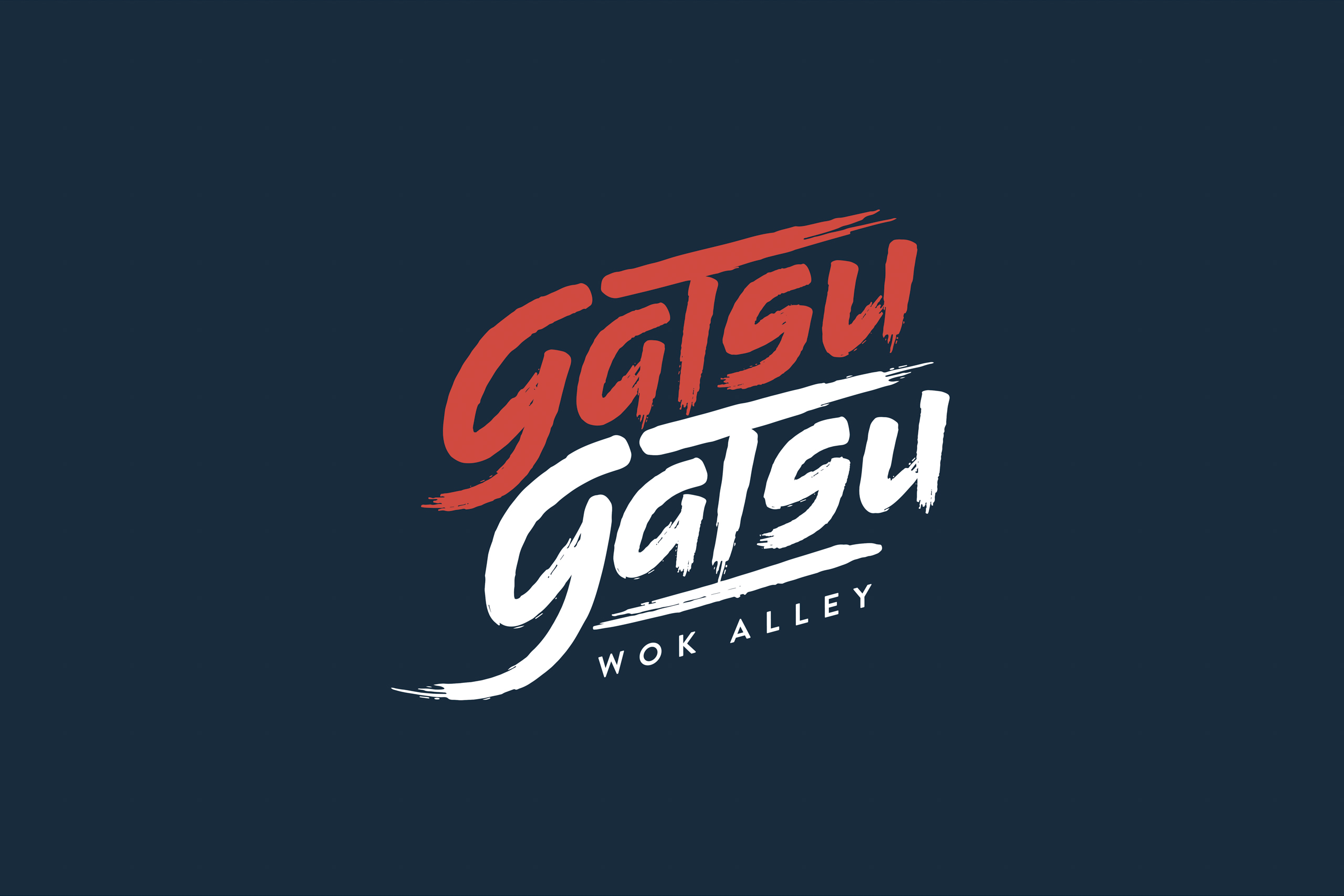 The branding logo for Gatsu Gatsu.